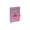 Dagboek met slotje - My little diary cherry glitter